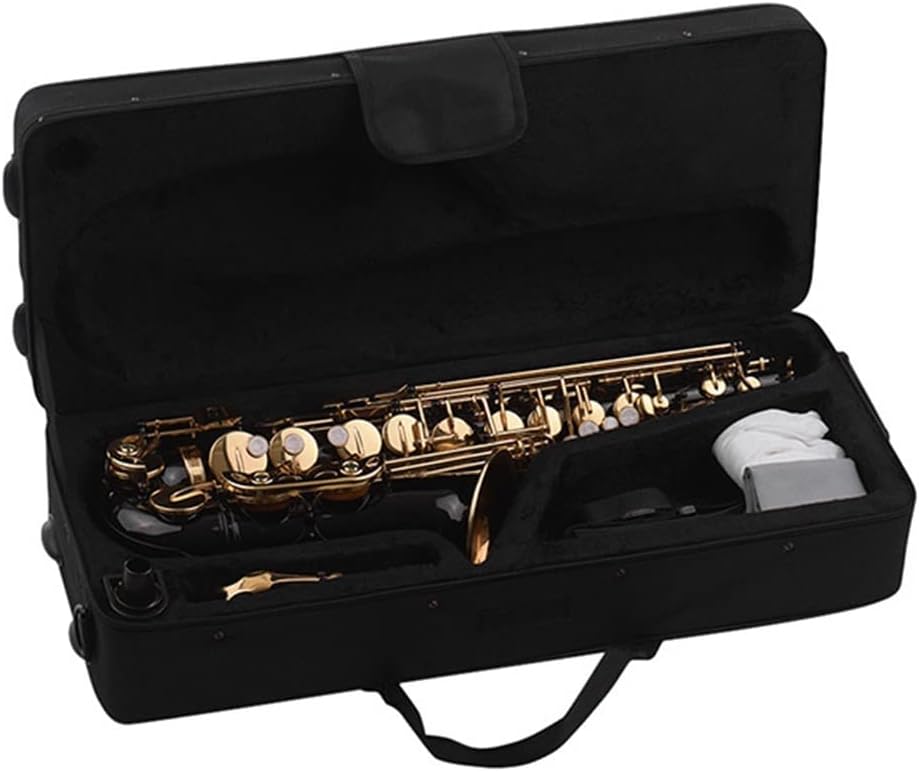 EB Alto Saxophone Brass Lacquered Gold 82Z Key Type Woodwind Instrument