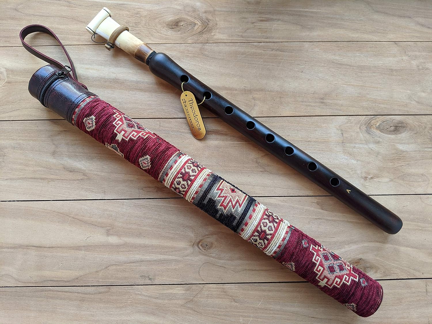 ARMENIAN DUDUK PRO from Apricot Wood, Professional Reed, National Leather Case, Playing Instruction, Armenian Handmade Woodwind Instrument