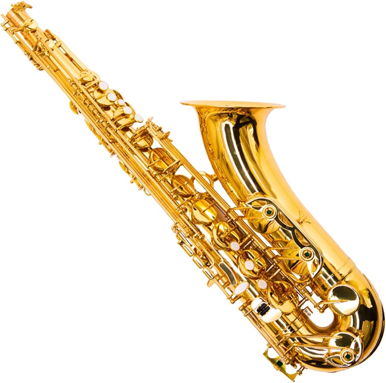 Sax Beginners Kit Professional Saxophone Gold Paint B Tone Beginner Flat Saxophone Mouthpiece Box Wind Instrument