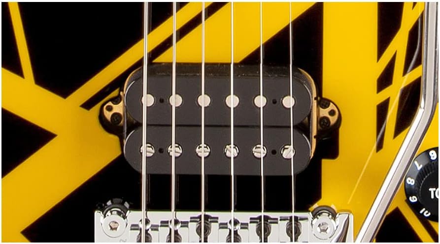 EVH Striped Series - Black with Yellow Stripes