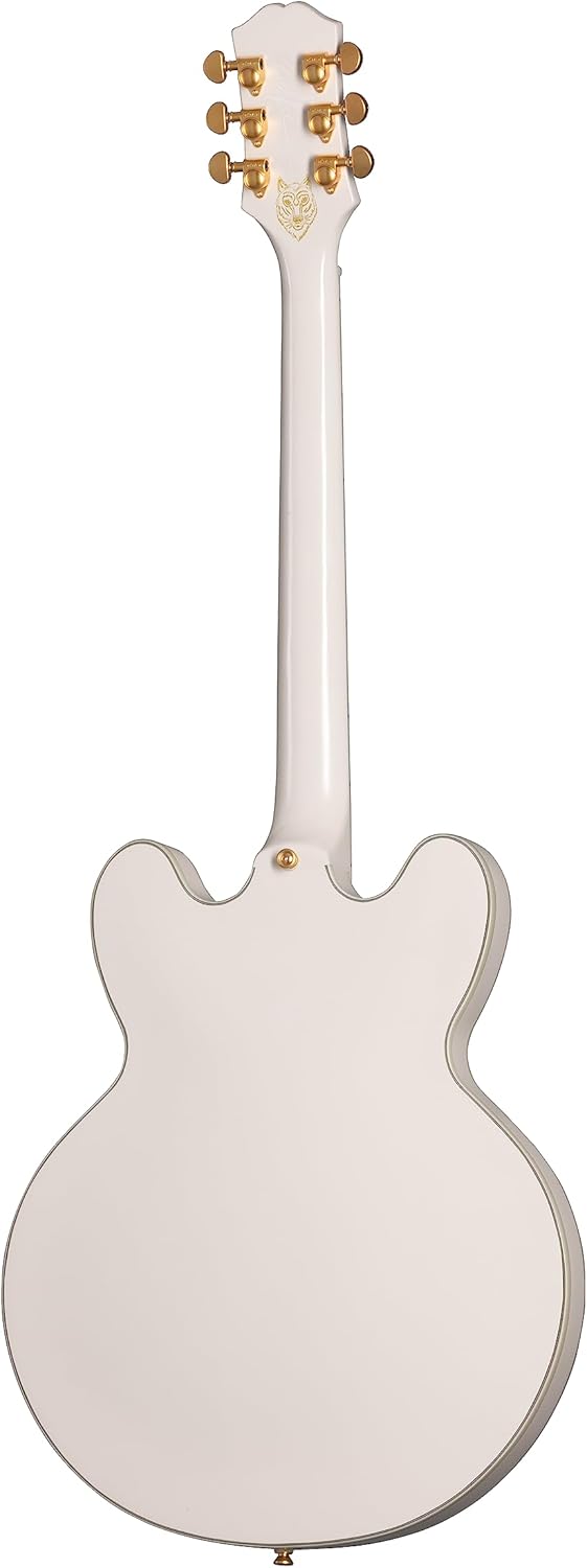 Epiphone Emily Wolfe White Wolfe Sheraton, Aged Bone White with Case