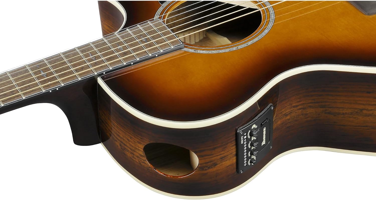Ibanez AE160 Acoustic-electric Guitar - Vintage Mahogany Sunburst