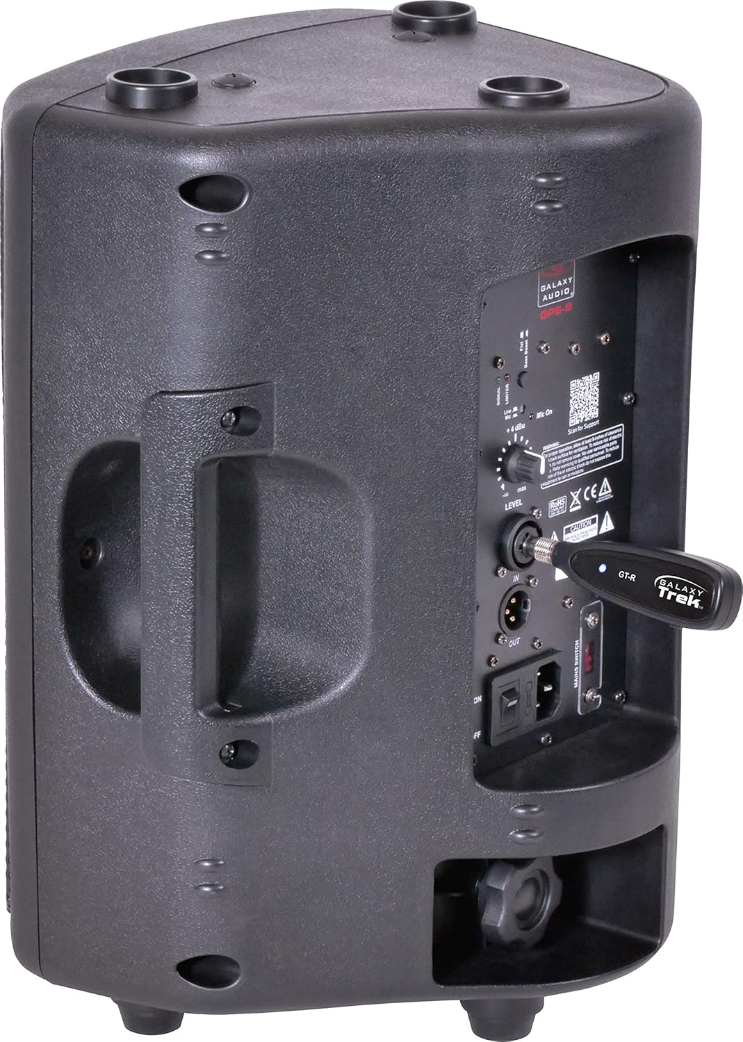 Galaxy Audio GalaxyTrek GT-S Portable Wireless Vocal Headset Mic System for Smart Devices and Most Active Speakers