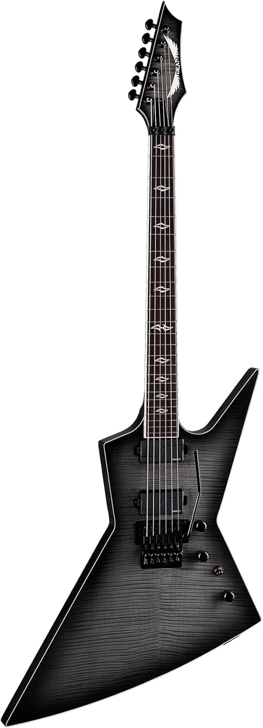 Dean Guitars Zero Select Floyd Fluence, Charcoal Burst, ZERO SEL F FL CHB