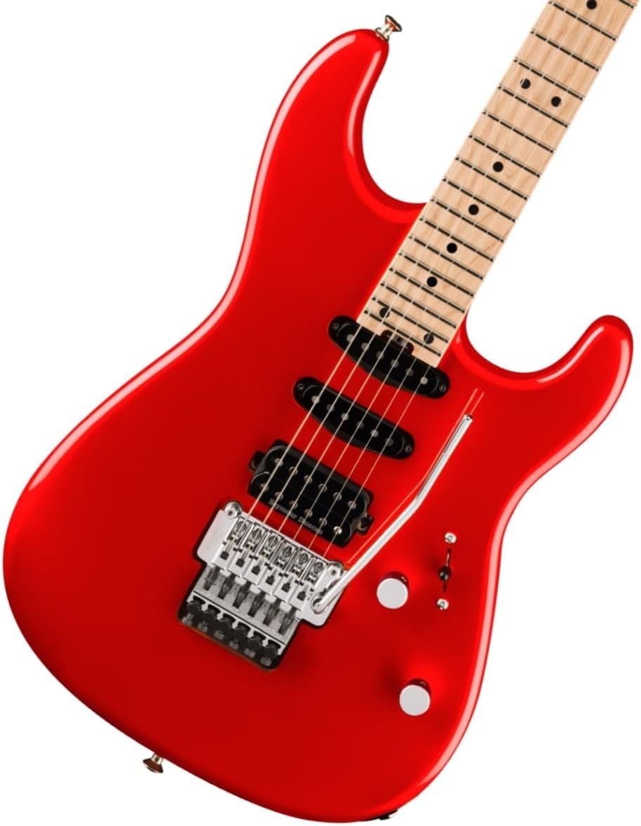 Charvel MJ San Dimas Style 1 HSS FR M Electric Guitar - Metallic Red