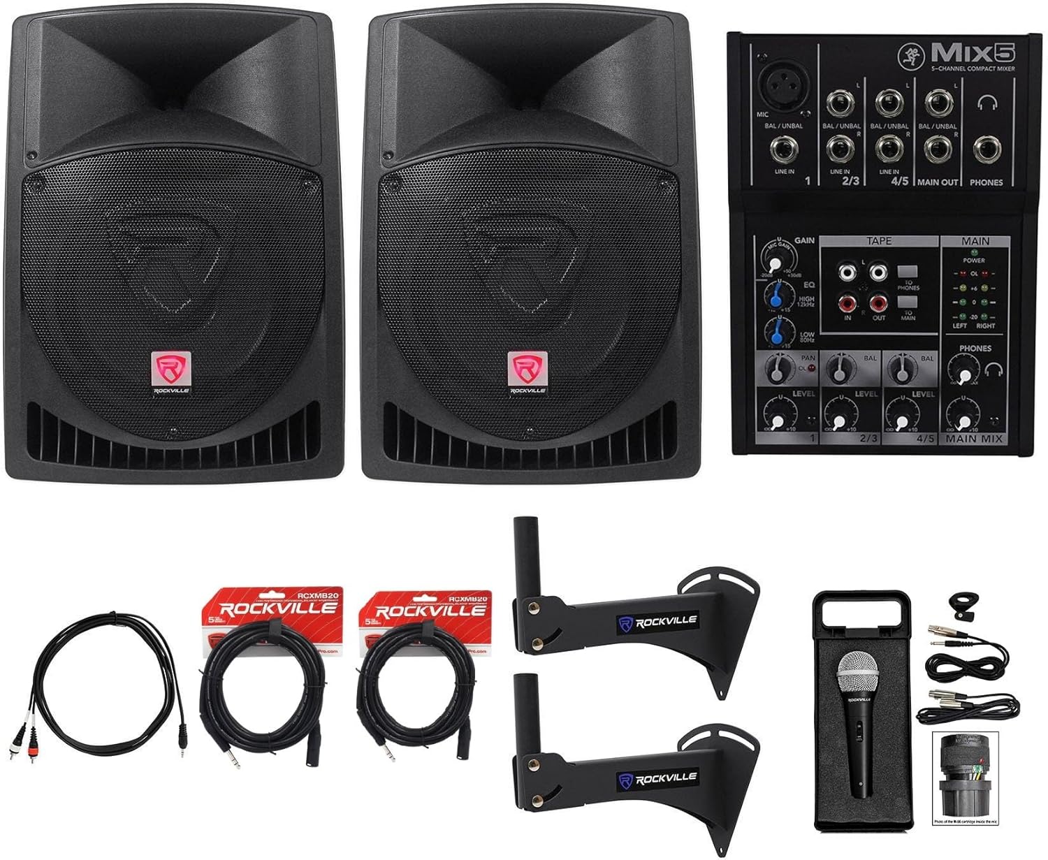 Audiosavings Bundle: (2) Rockville RPG12 12