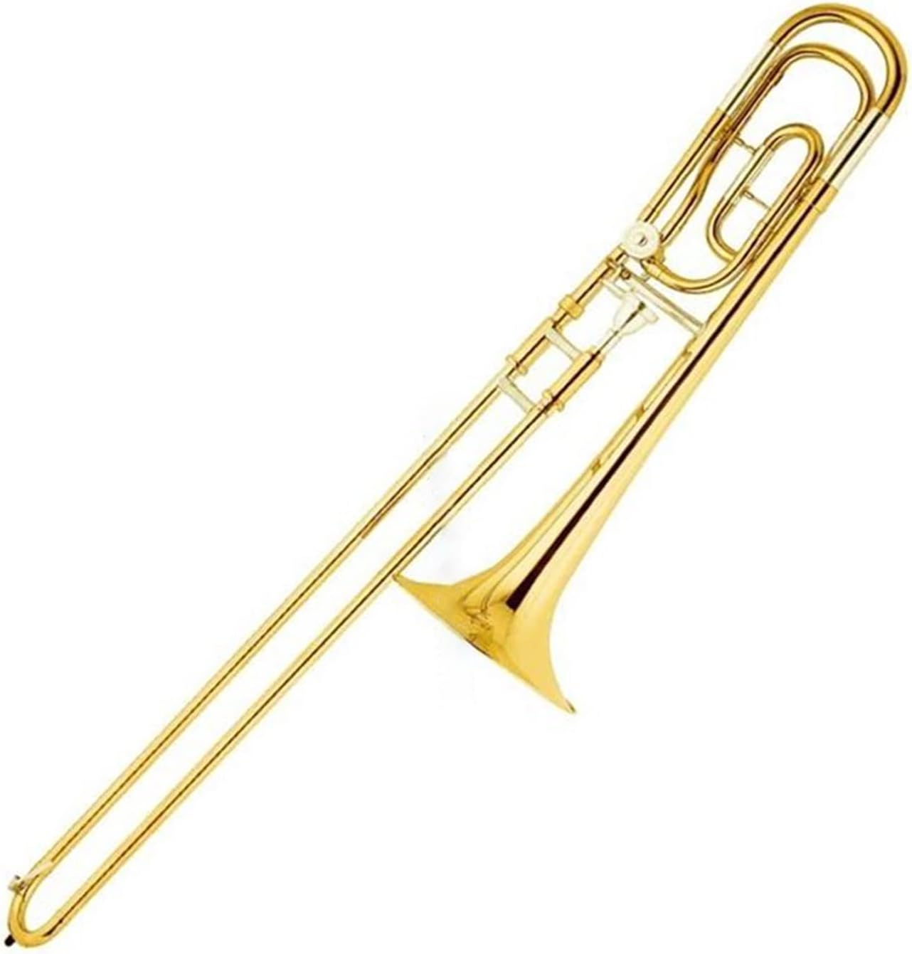 Professionals euphonium Popular Grade Gold Lacquer Brass Body Bass Trombone