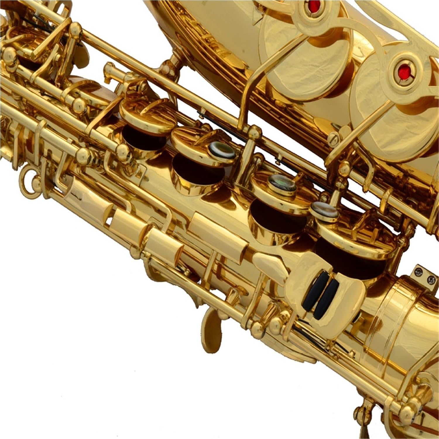 Saxophone for Beginners Woodwind Instrument Professional Alto E Flat with Saxophone Suitable for Beginners and Adults