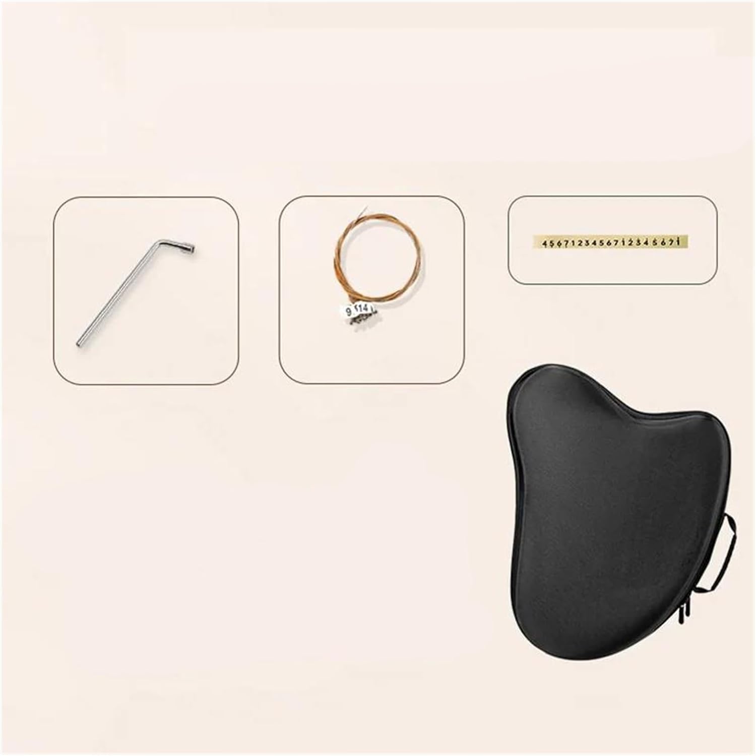 Lyre Harp Set 21/24/27/32 Strings Lyre Harp Wooden Gift Beginner With Parts(24)