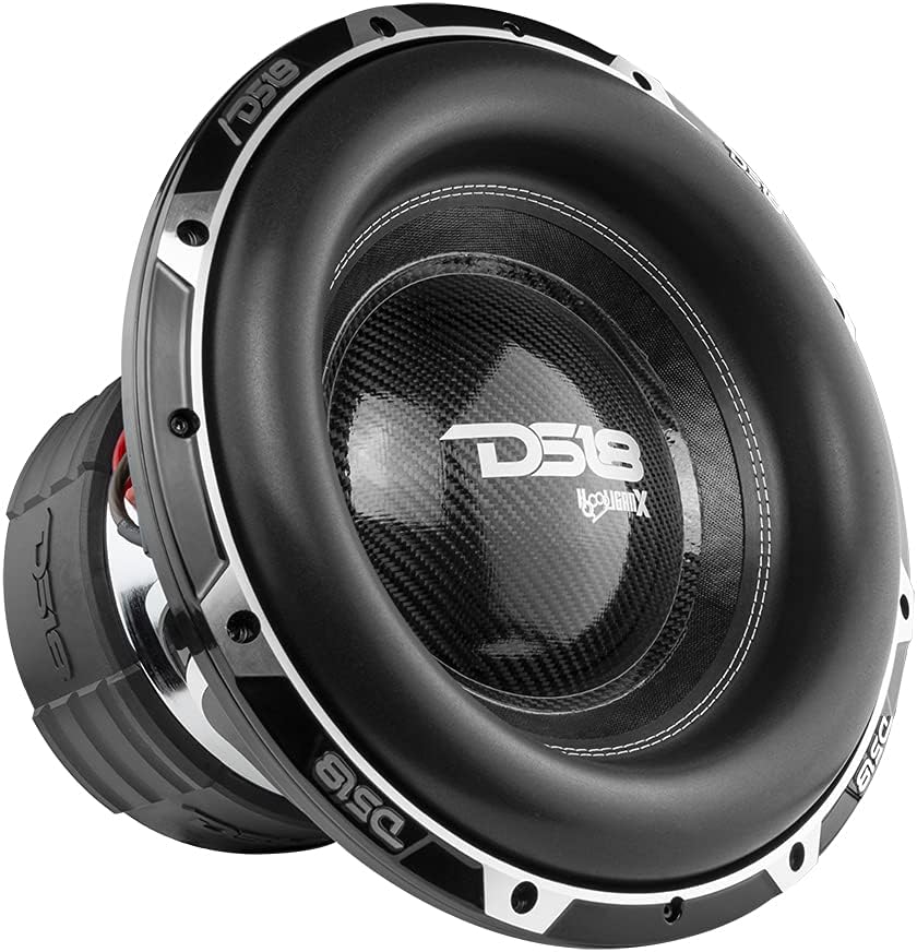 DS18 HOOL-X15.2DHE 15 Inch Competition High Excursion Car Subwoofer 4000 Watts Rms 4
