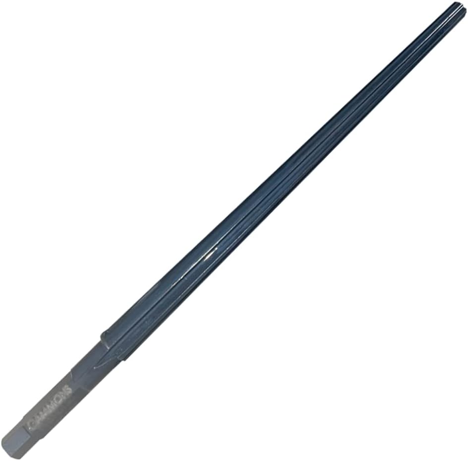 GAMMONS Luthier Peg Hole Reamer (1:30/2° Nom.) High Speed Steel, Multi-Use Shank for New, Modification, or Repair of Guitars, Violins, Violas, Banjos, and Dulcimers (USA)
