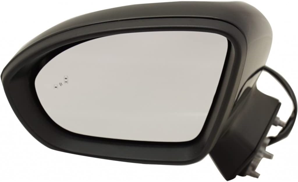For Chevy Cruze 2016 2017 2018 2019 Door Mirror Driver Side | Power | Heated | With Blind Spot Detection | Paint to Match | Replacement For GM1320543 | 19353645, 39125817