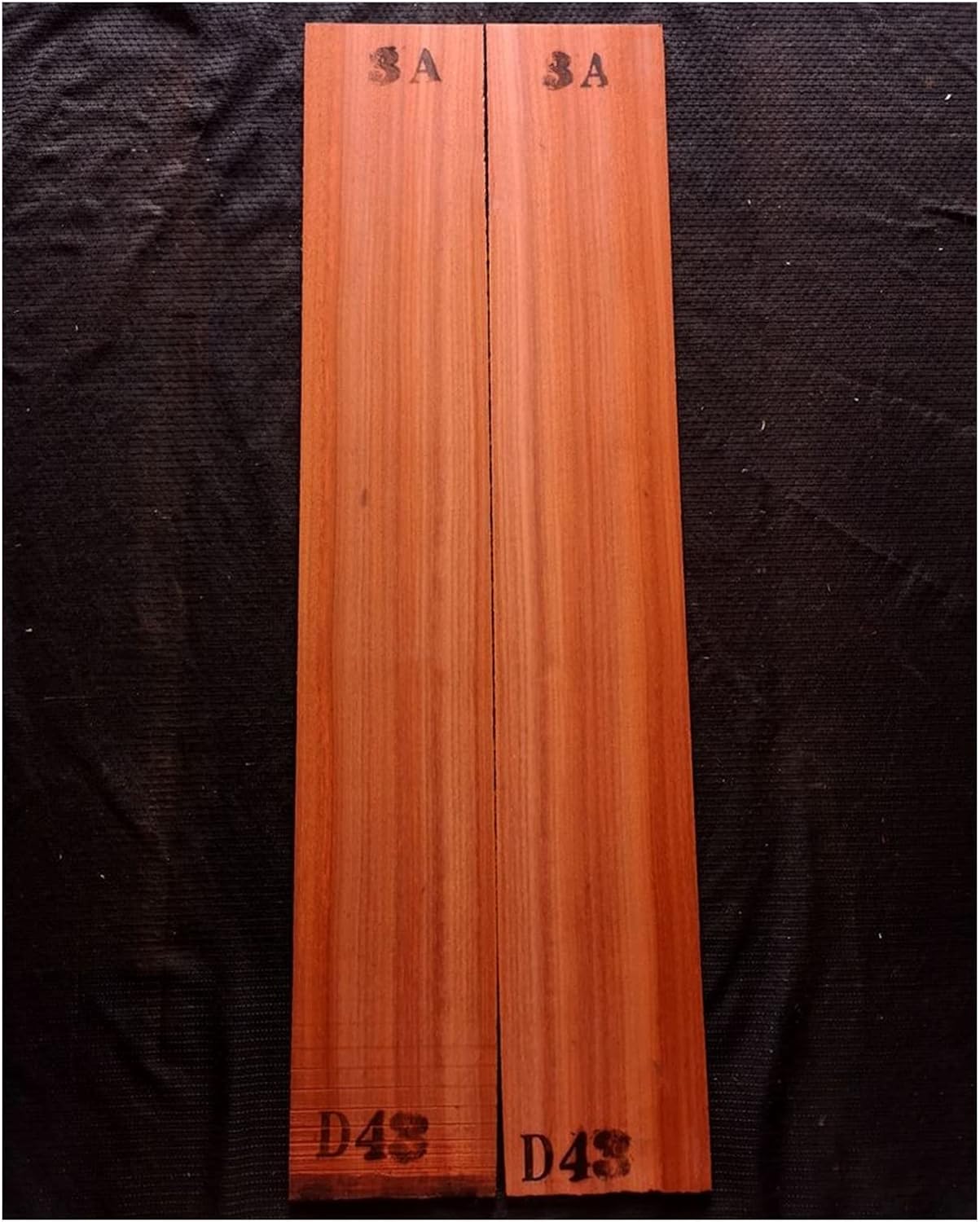 DIY Guitar Kits Sandalwood Mahogany Guitar Back Side Veneer Wool Material Full Single Guitar Making Material (Color : 17)