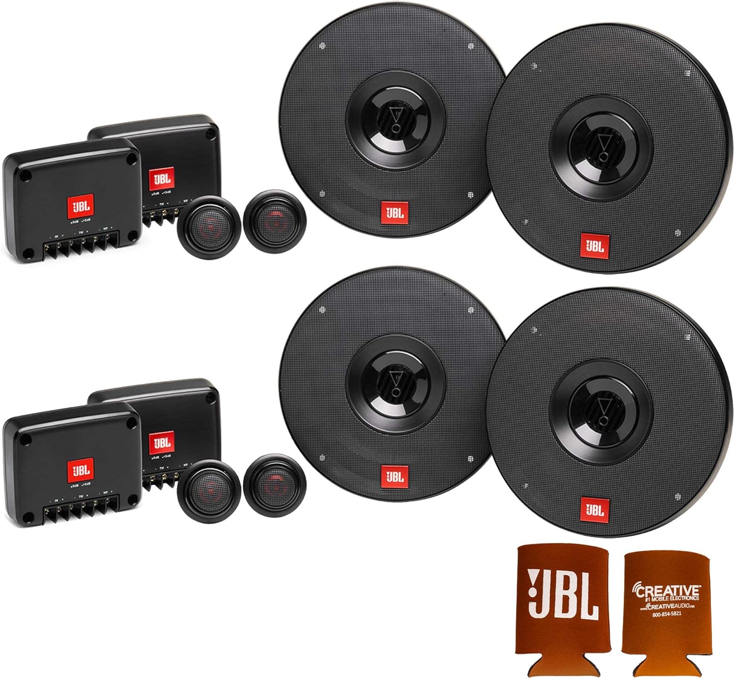 JBL Bundle - 2 Pairs of CLUB-602CAM 6.5