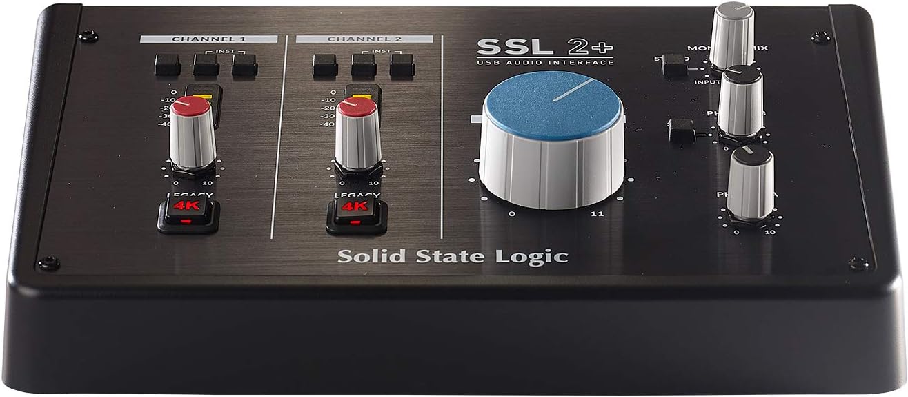 SSL SSL2+ 2-In/4-Out USB-C Audio Interface