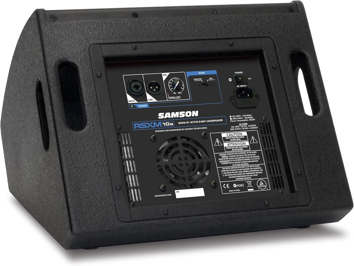 Samson RSXM10A 2-Way Active Stage Monitor (Restock)