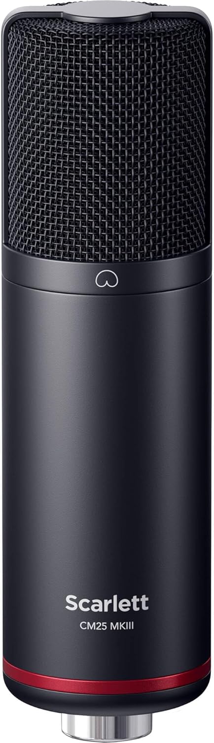 Scarlett Solo Studio 4th Gen Recording Bundle with Desktop Microphone Stand and Pop Filter