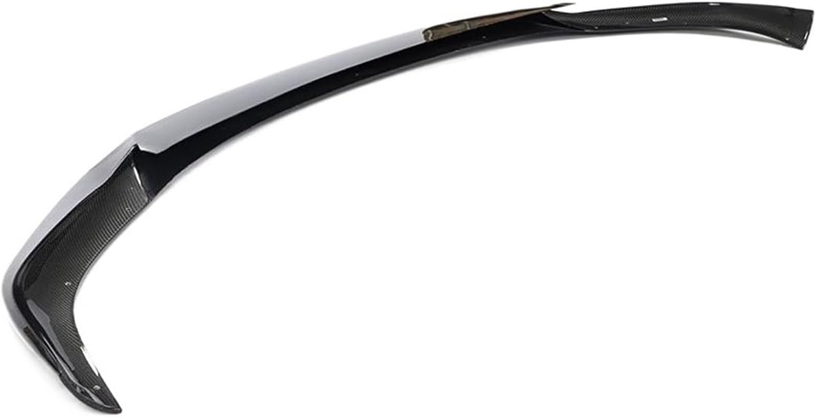 Car Front Lip Bumper Spoiler Compatible For Tesla Model S Plaid 2021-2023 Front Bumper Lip Chin Protector Guard Car Body Kits Carbon Fiber