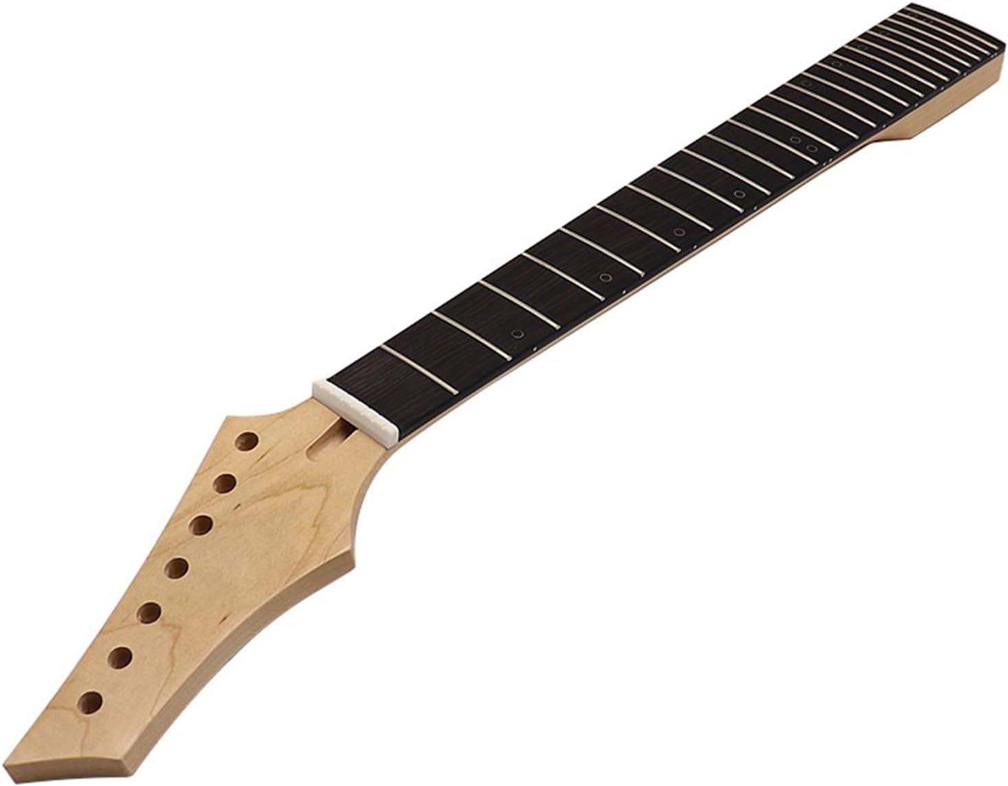 Replacement Guitar Neck 7-string Left-handed Original Wood 24-fret Maple 6.8 Width DIY Professional Modified Guitar Handle