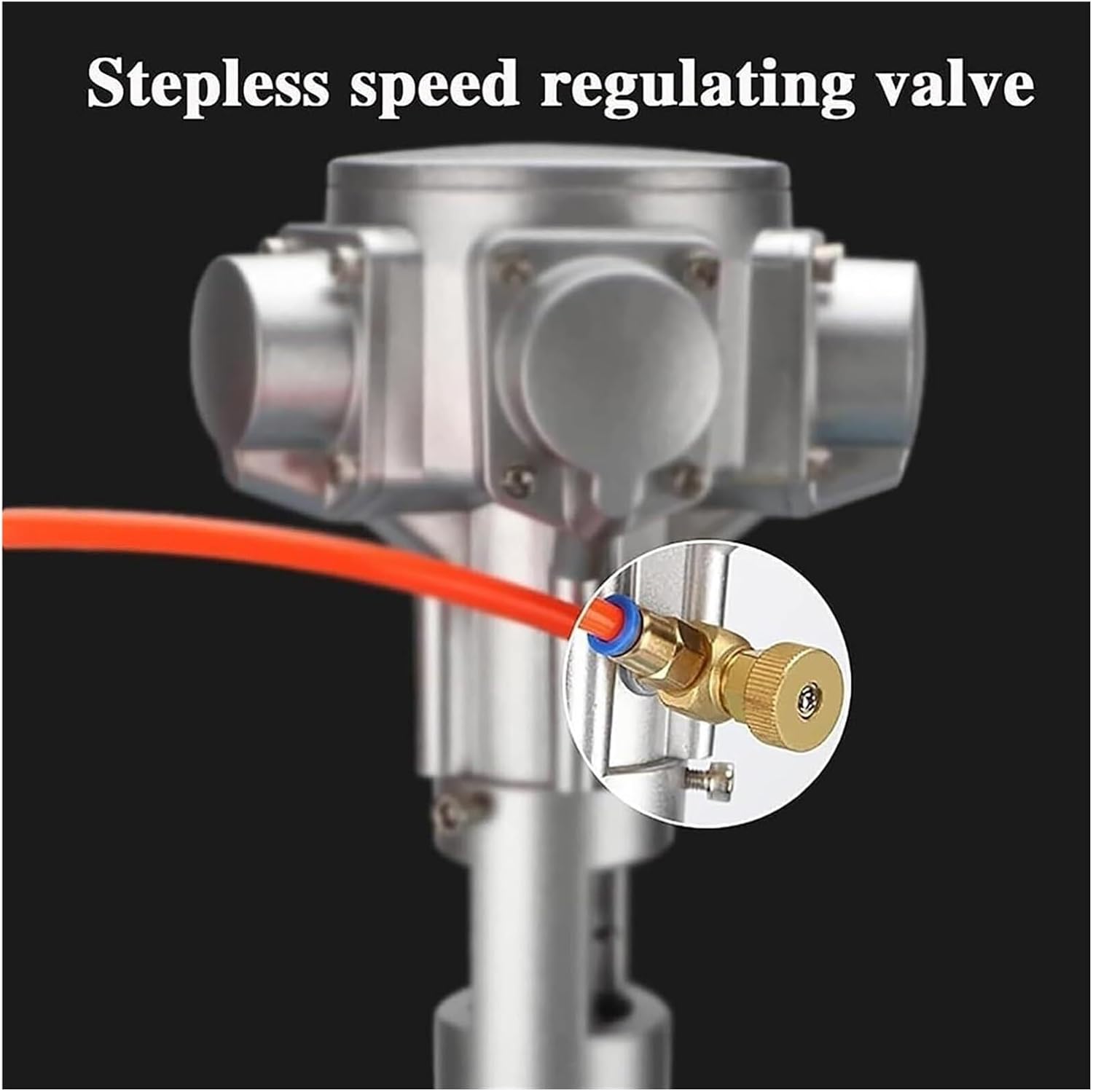 Automatic Lifting Mixer Pneumatic Paint Mixer Machine Desktop Vertical Air Agitator Ink Mixing for Mixing Feed Plaster Paint