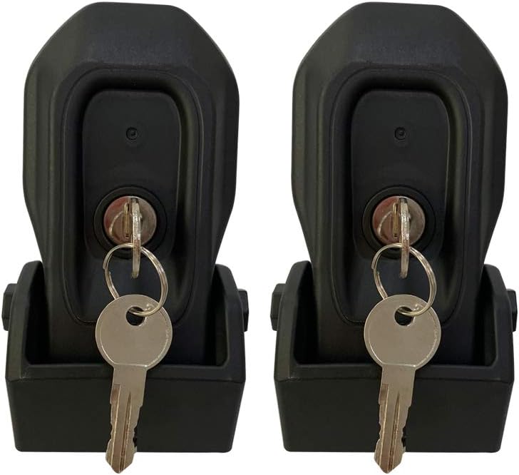 Hood Catch Set Hood Latch Lock Catch for J eE p JL Wrangler 2018+, Hood Latch Replacement Sets Exterior Accessories 1pair ABS, JL1144