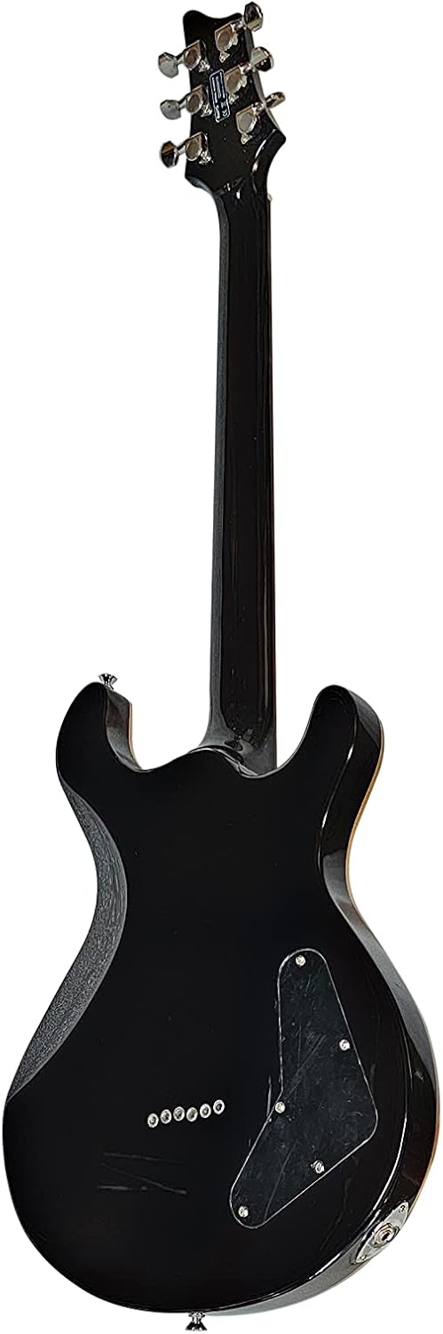 IYV- IP-350 LH, 6 String PRS Solid-Body Electric Guitar, Trans Black, Left hand