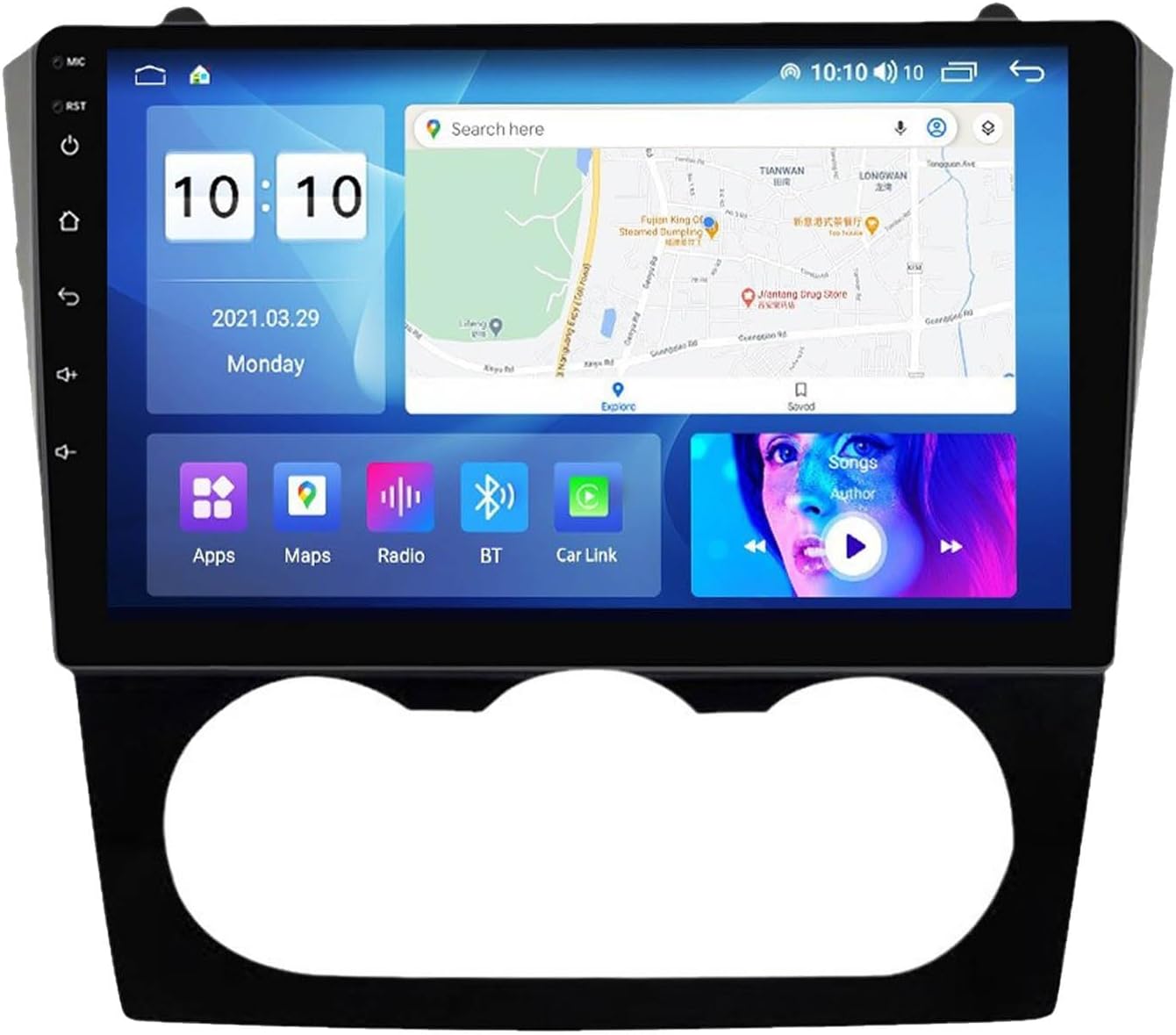 CarPlay Car Stereo with Bluetooth WiFi Mirror Link, Double Din Car Radio for Nissan Teana Altima 2008 2009 2010 2011 2012