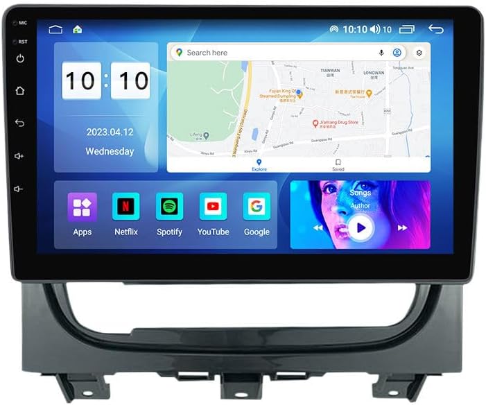 Android Car Stereo for Fiat Strada Idea 2012-2016,9 inch IPS Touchscreen with Upgrade Wireless CarPlay & Android Auto,WiFi/GPS,Support SWC and Subwoofer,8-Core 8G+256G