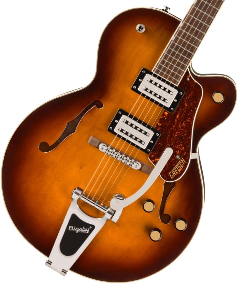 Gretsch G2420T Streamliner Hollowbody Electric Guitar with Bigsby - Robusto Burst