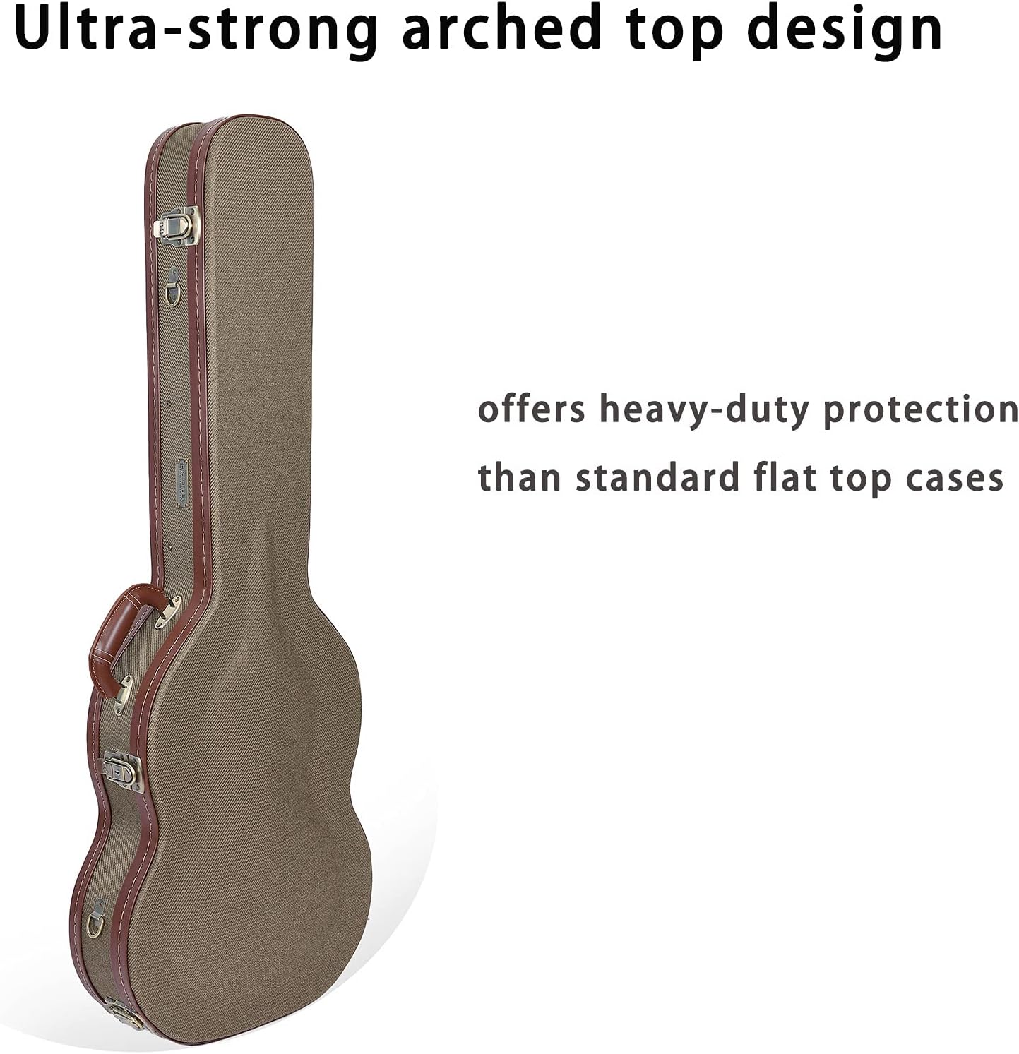 Crossrock Vintage style wood case for SG Electric Guitars with removable shoulder straps-Green(CRW700SGGN)