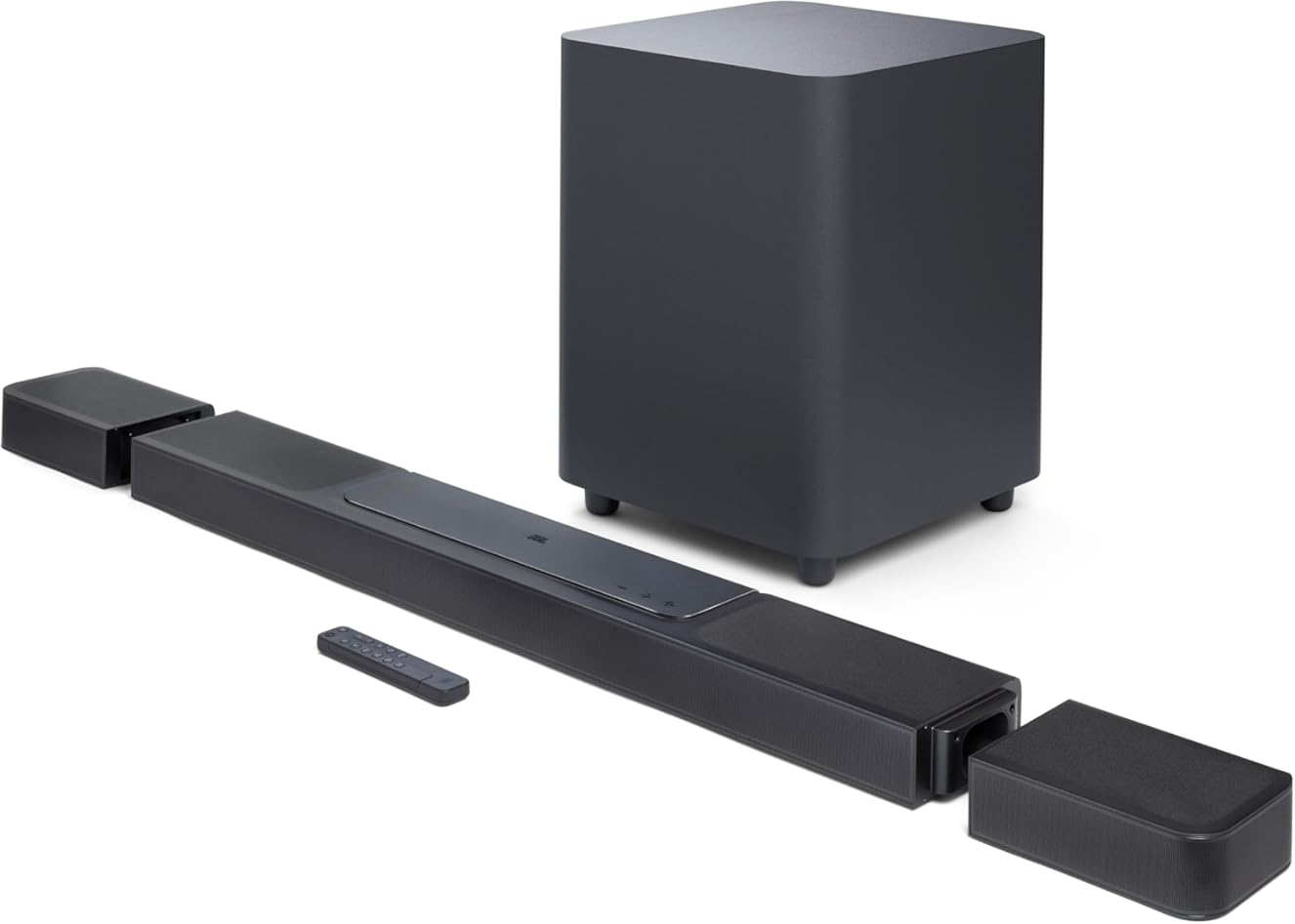 JBL Bar 1300X: 11.1.4-Channel soundbar with Detachable Surround Speakers, MultiBeam™, Dolby Atmos® and DTS:X®, Black