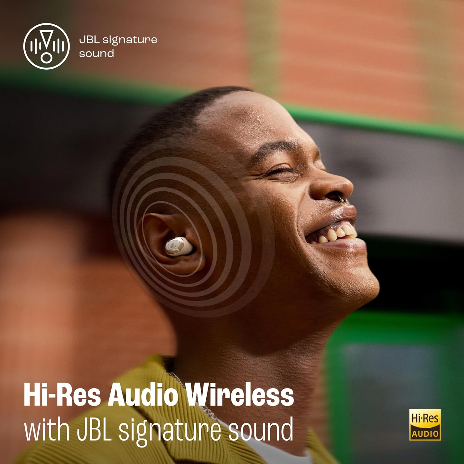 JBL Live Buds 3 - True Wireless Noise-Cancelling Bud-Type Earbuds, 40Hrs Total Playback, Wireless Charging, 6 Mics for Perfect Calls, Multi-Point Connection, IP55 Waterproof and dustproof (Black)