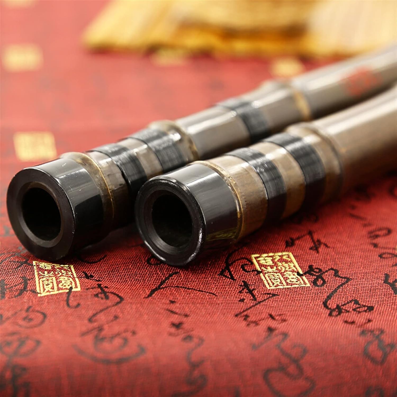 Chinese Bamboo Flute Three-Section Purple Bamboo Hole Flute F/G Tone Wind Instrument Beginner Students 8-Hole Purple Bamboo Xiao (Color : F)
