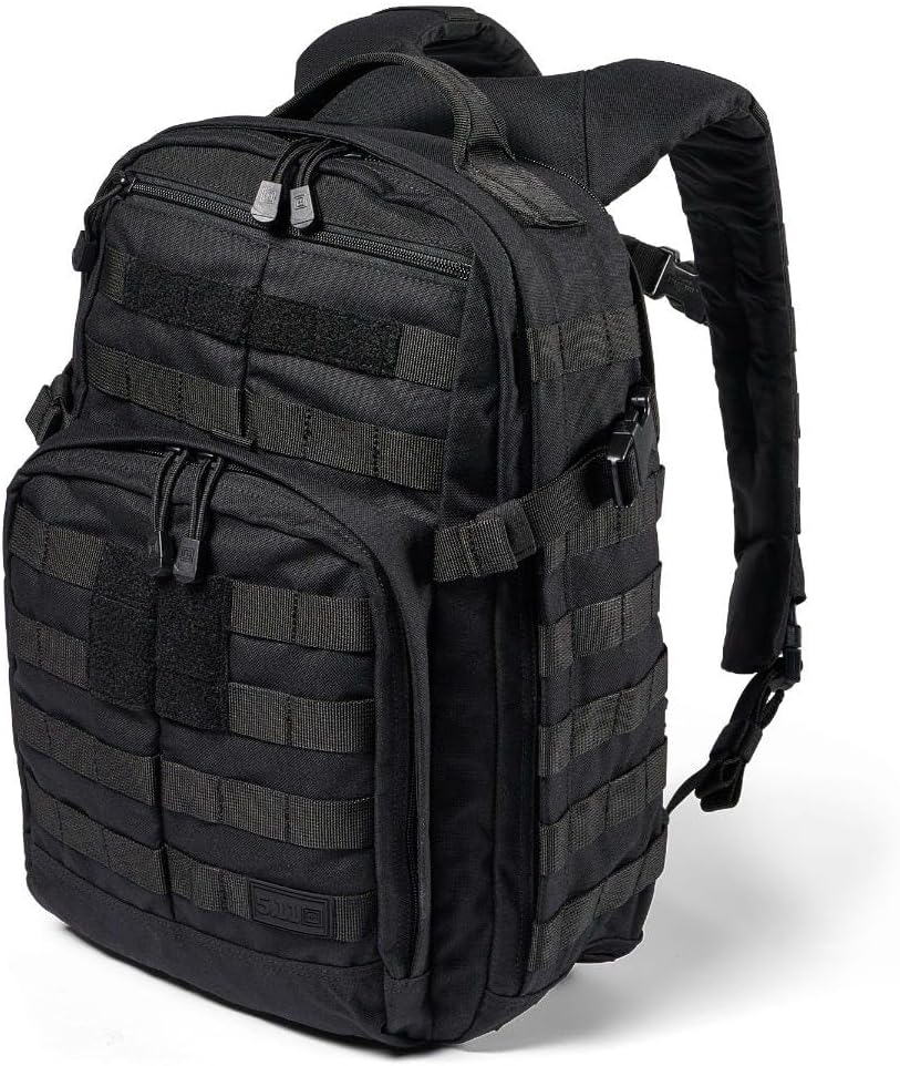 5.11 Tactical Backpack, RUSH 12 2.0 Military Survival Molle Backpack with Laptop Compartment, 24L, Style 56561ABR/56562ABR