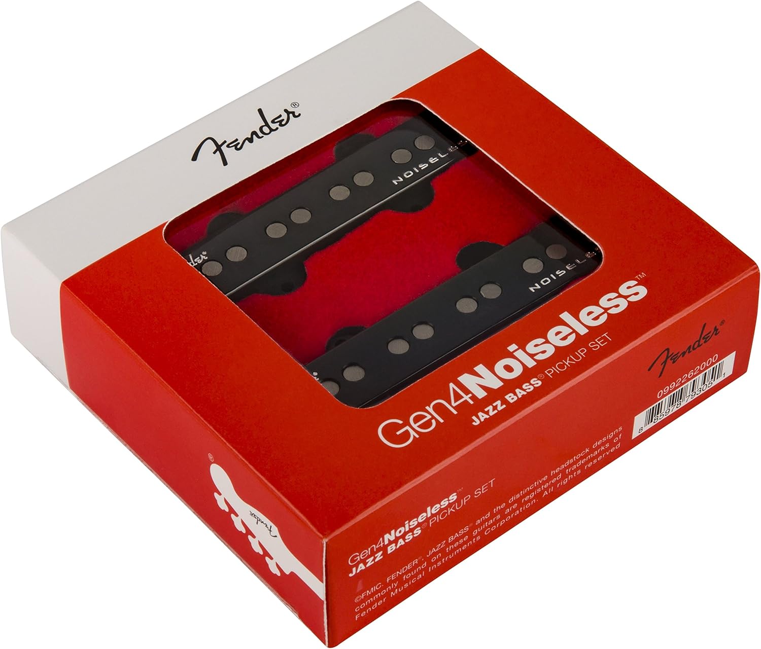 Fender Generation 4 Noiseless Jazz Bass Single-Coil Pickups - Set of 2