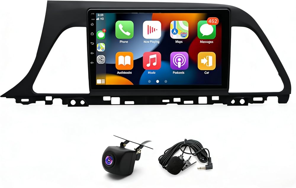 Wireless CarPlay Android Auto Stereo for Hyundai Sonata 2015-2017 | 9