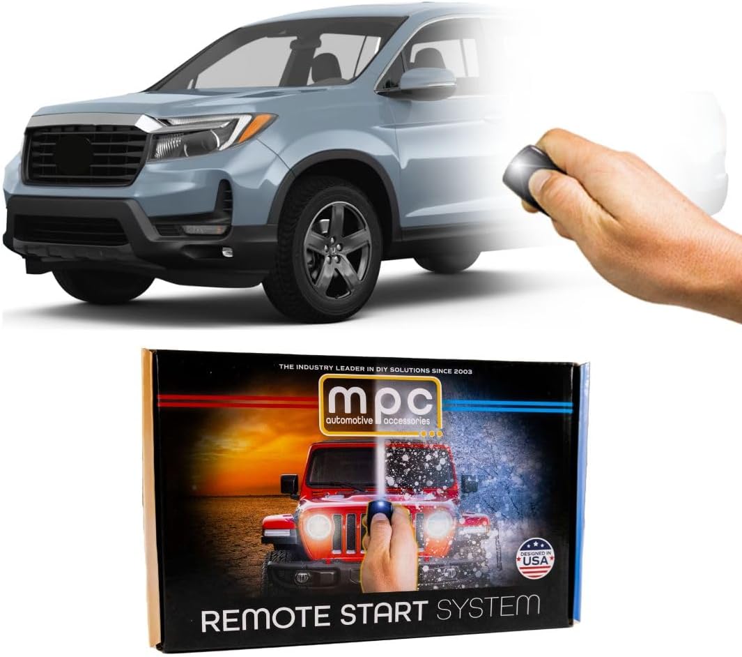 MPC Remote Start Kit Compatible with Honda Ridgeline 2017-2023 || Push-to-Start - Plug-in T-Harness - Premier USA Tech Support
