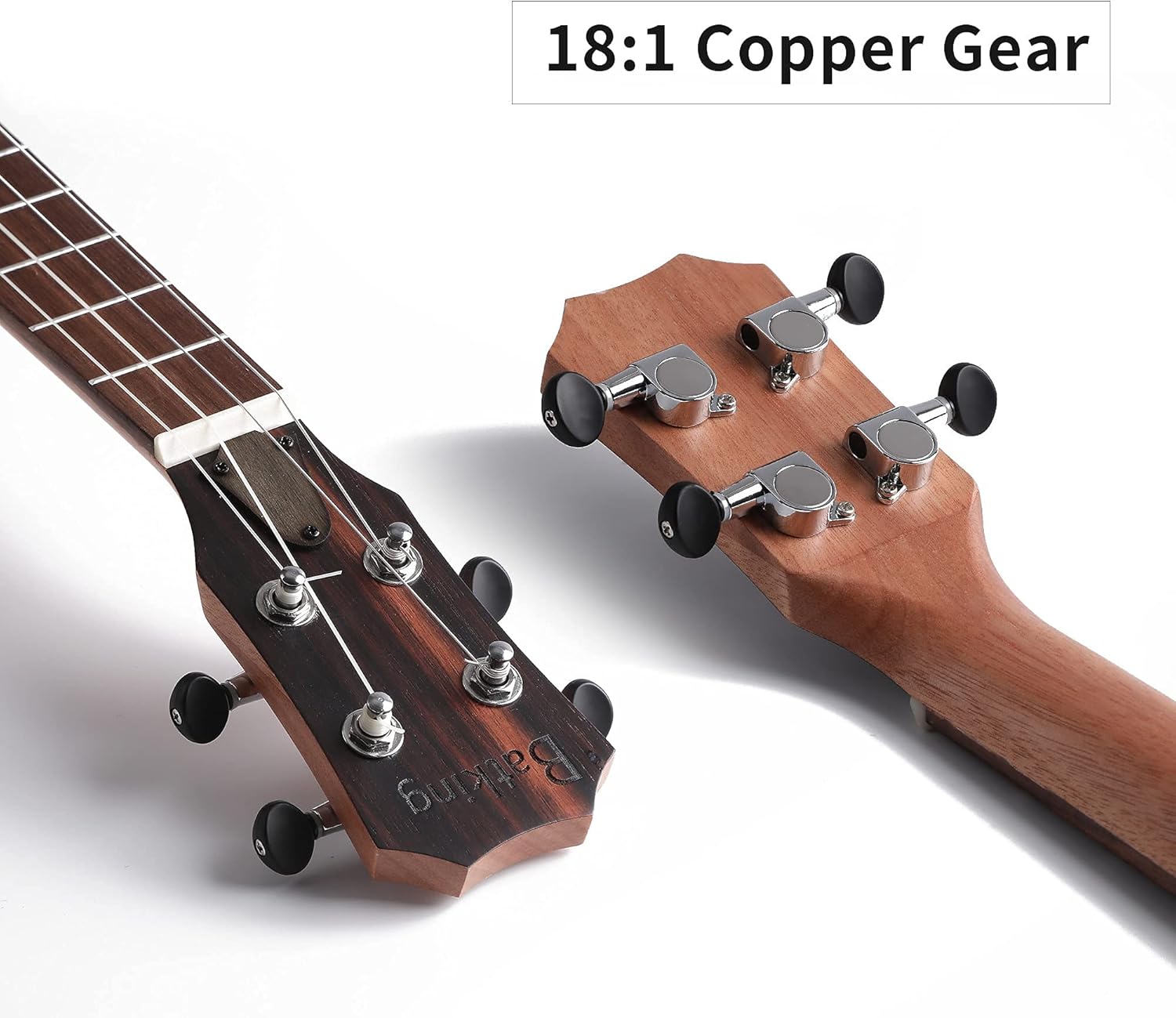 Baritone Ukulele Electric 30 Inch All Blackwood Acoustic Ukelele Kit with Truss Rod with EQ with Gig Bag,Strap,Nylon String,Electric Tuner,Pick,shaker