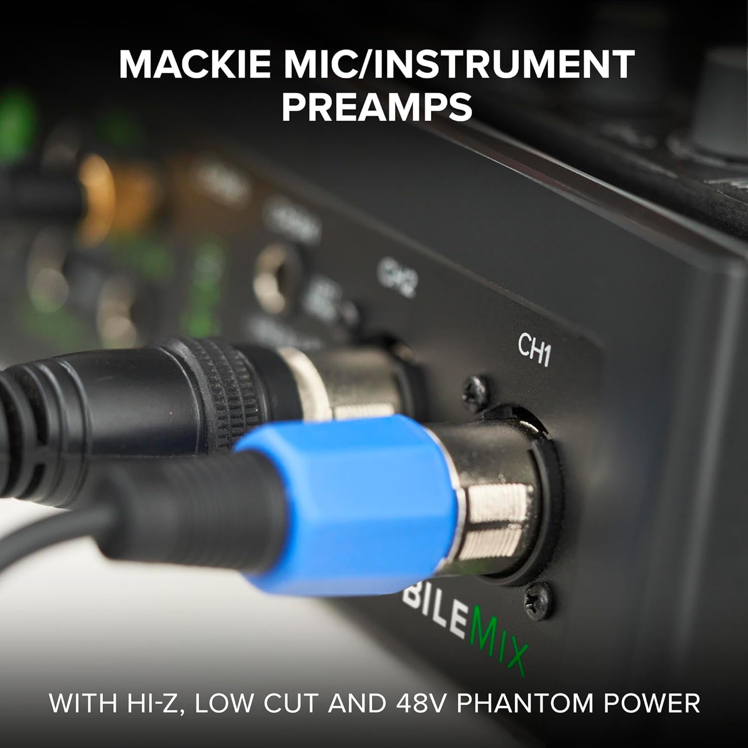 Mackie MobileMix 8-Channel USB-Powerable Mixer for Streaming and Recording with Smartphones and DSLR Cameras, Live Streaming with Instruments, Microphones, Bluetooth