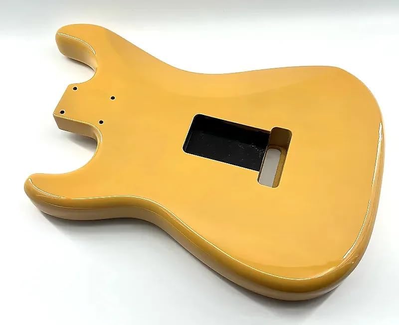 Electric Guitar Body Alder Strat Style DIY Guitar Body Butterscotch