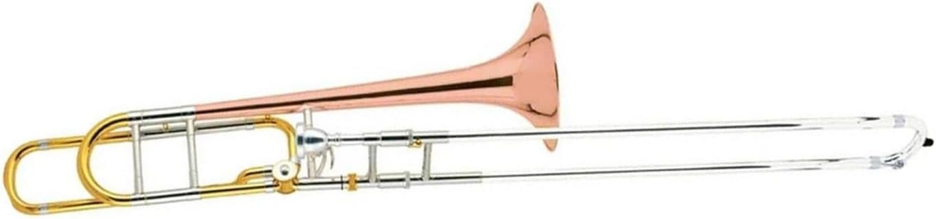 Adult Trombone Instrument Gold Brass Trumpet Shaped Tenor Tuning Trombone Instrument