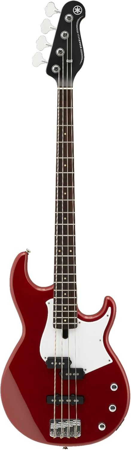 Yamaha BB234 BB-Series Bass Guitar, Rasberry Red