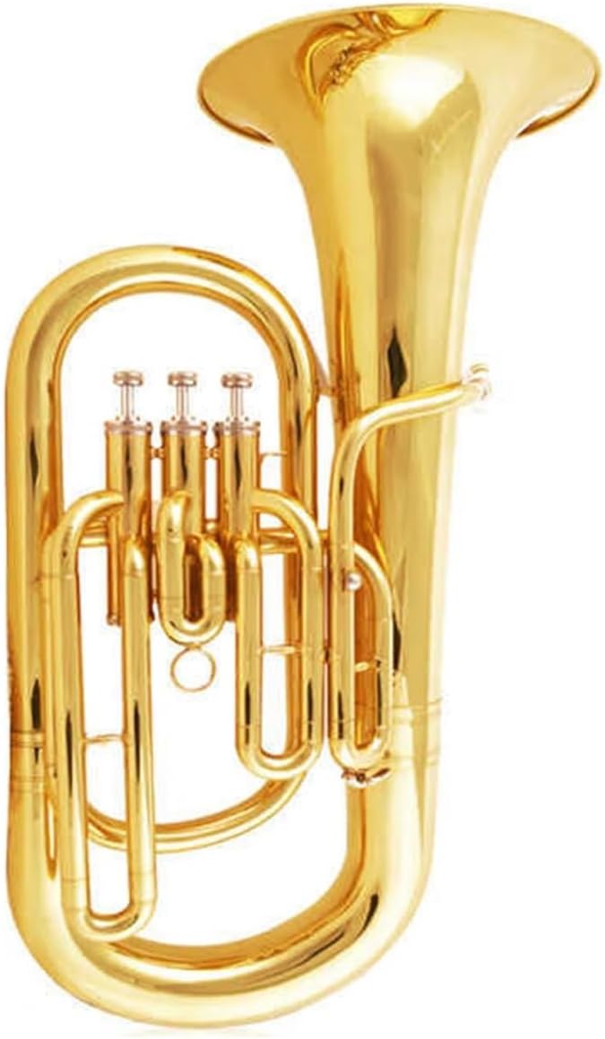 Euphonium B Flat Major Three Key Brass Instrument Upright Keys Euphonium All-brass Instrument