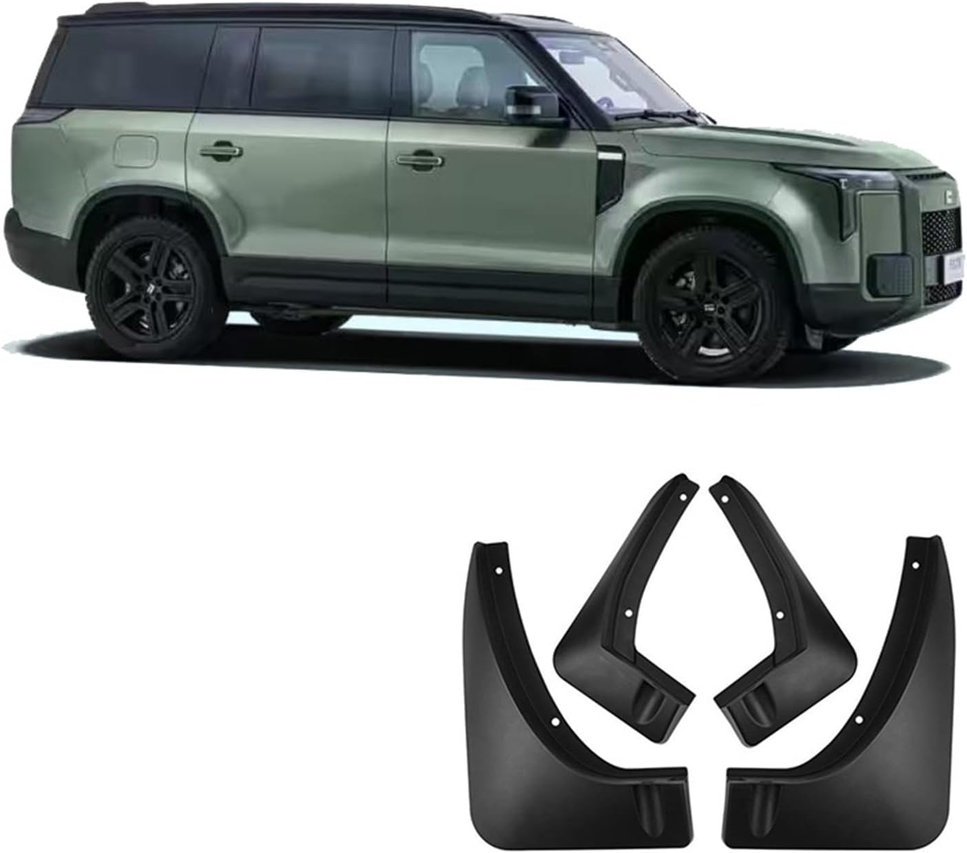 Compatible for Rox 01 2025 Mud Flaps Guard Splash Mudflaps Mudguard Fender Car Accessories Front Rear 4pcs