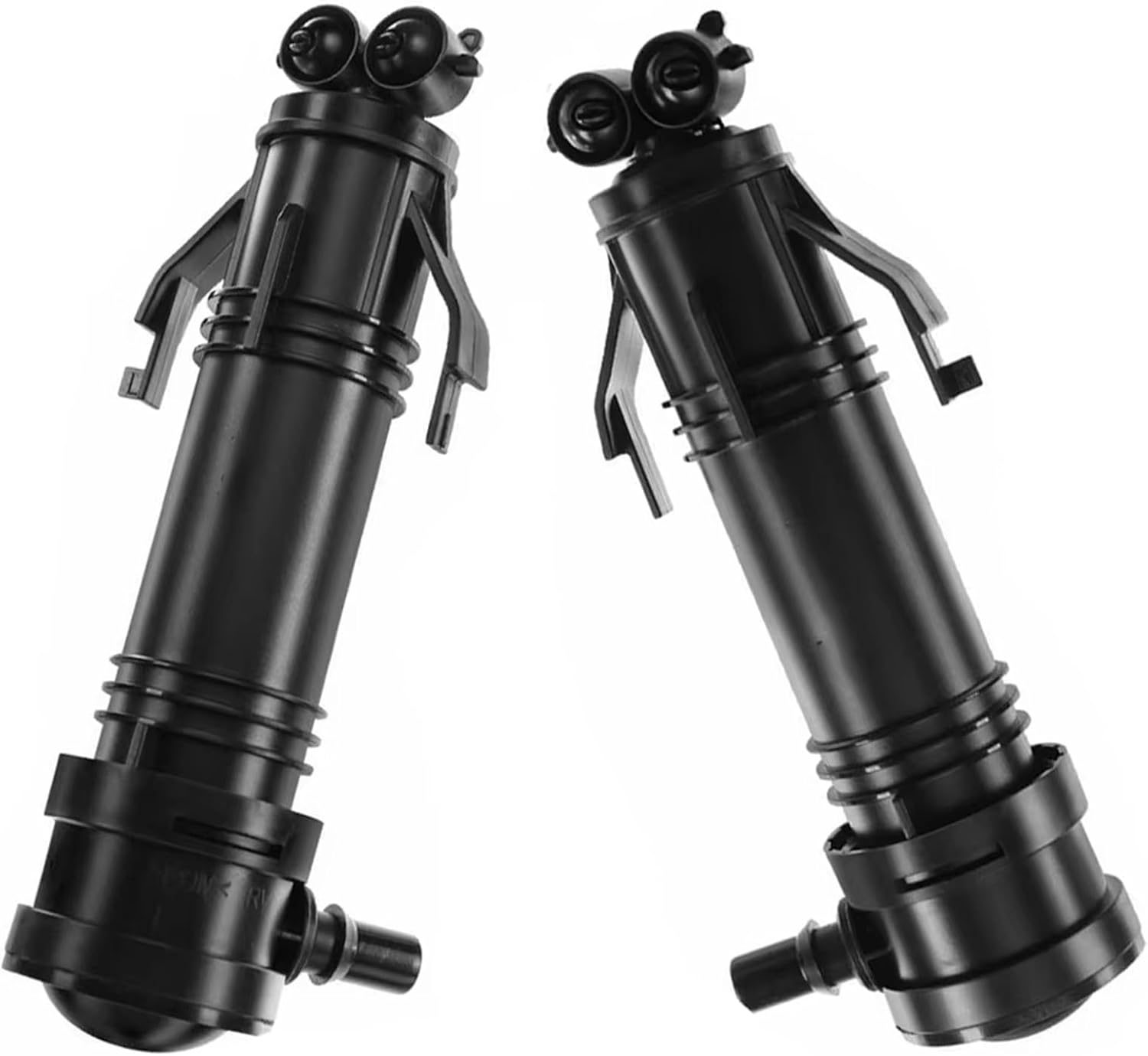 Headlight Washer Nozzle Compatible With VW For Touareg 7P 3.0L .6L 2015 2016 2017 2Pcs Headlight Washer Nozzles Water Spray Front Left Right 7P6955103A 7P6955104A 5N0955103A 5N0955104A