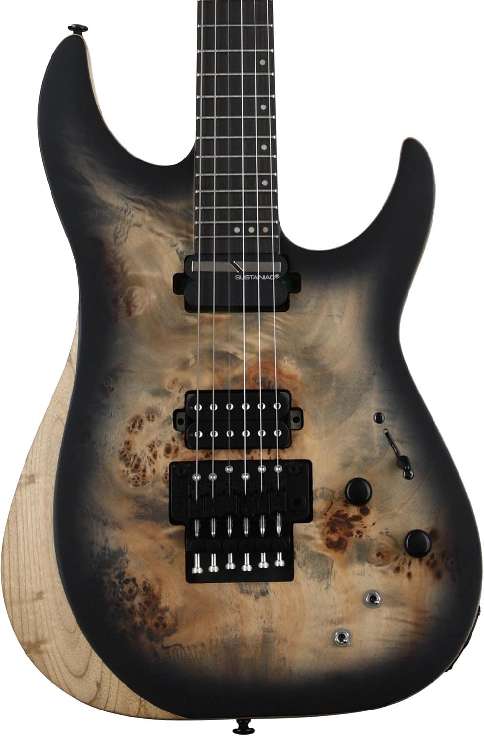 Schecter Reaper-6 FR-S - Satin Charcoal Burst