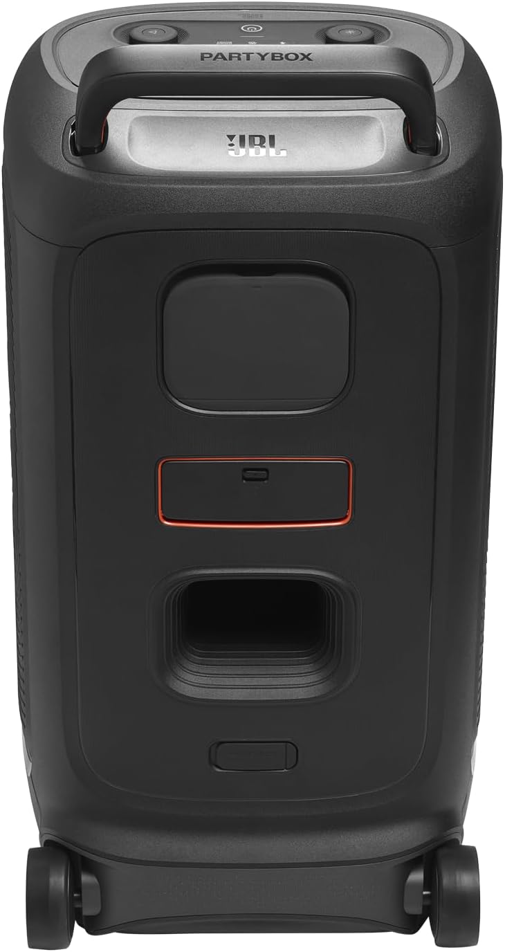 JBL PARTYBOX 520 Portable Party Speaker Bundle with gSport Cargo Sleeve (Black)