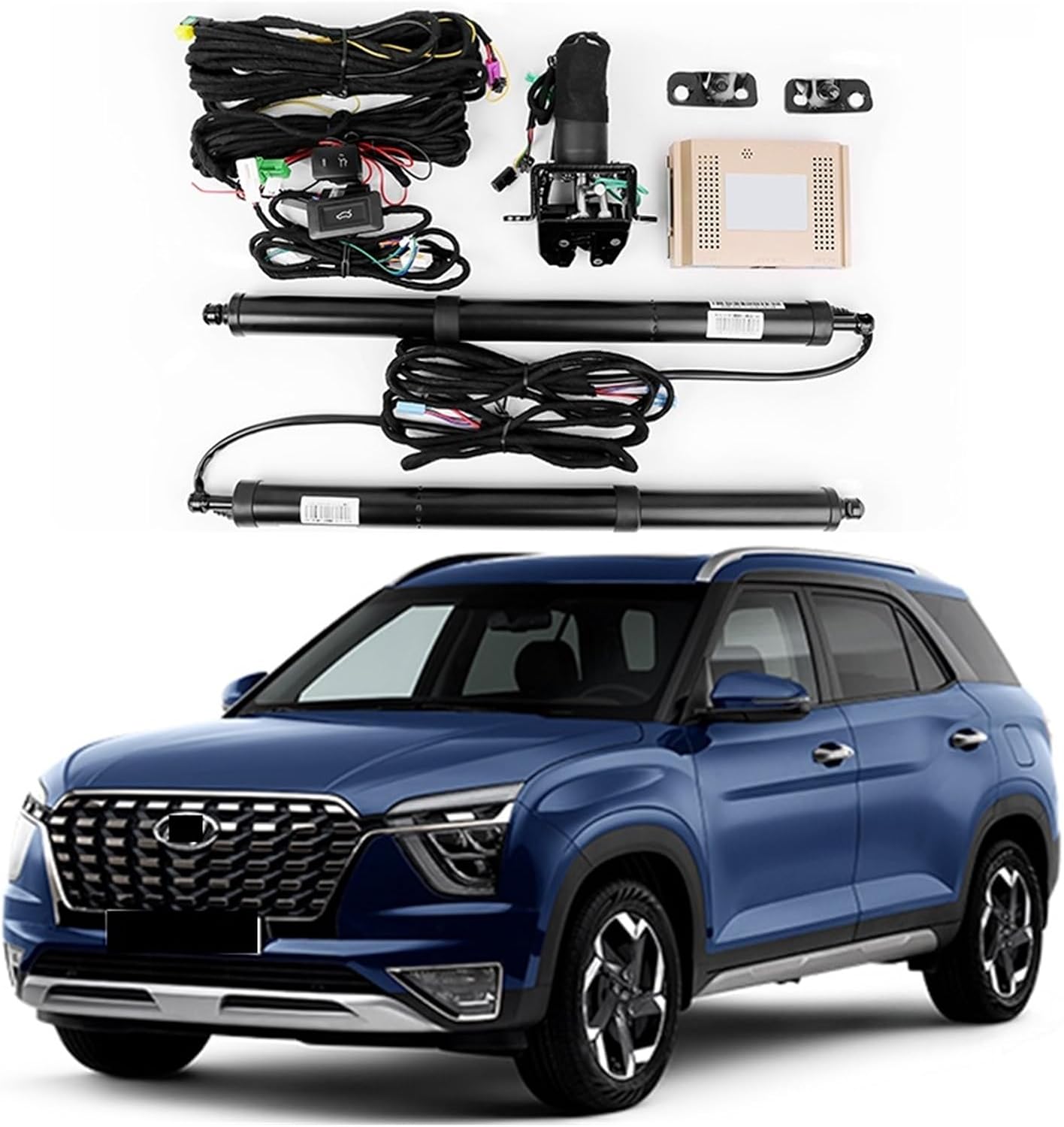 Compatible with Hyundai Creta 2022 Electric Tailgate Intelligent Automatic Suction Lock Luggage Modification Automotive Accessories