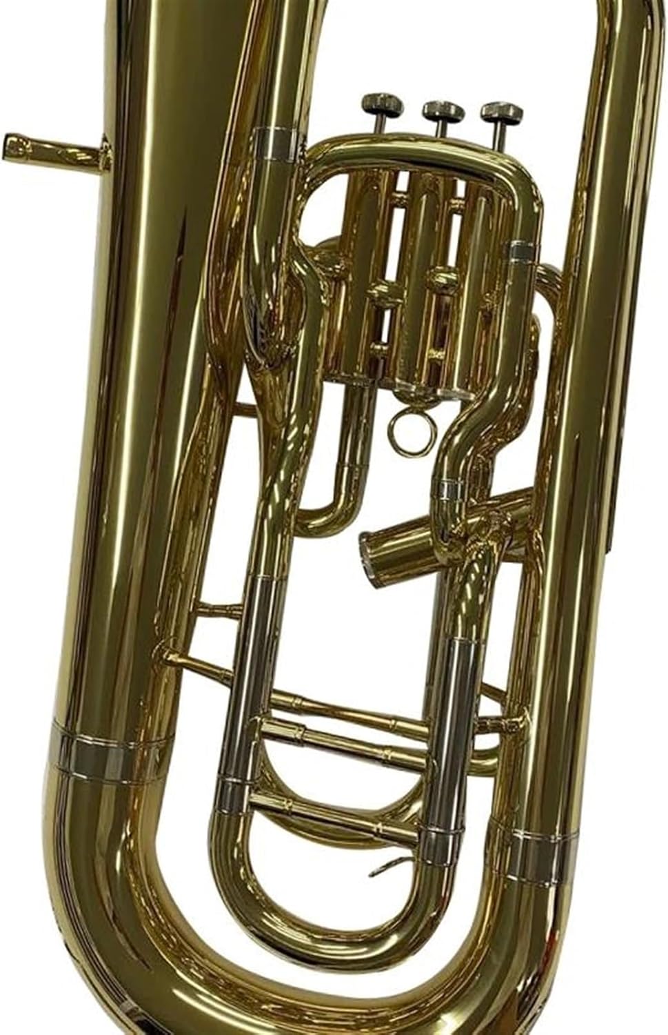 Beginner euphonium Brass Instruments Professional Gold Lacquer 3+1 Euphonium China