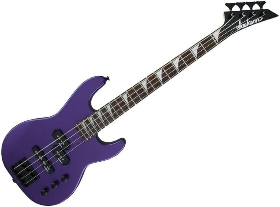 Jackson JS Series Concert Bass Minion JS1X, Amaranth Fingerboard, Pavo Purple